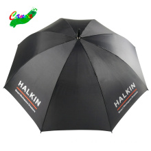 62 inch manual open custom logo stand black golf umbrella